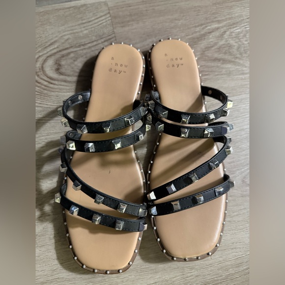 A New Day Stud Slide Sandals - Picture 3 of 4
